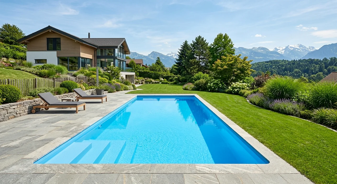 Immagine illustrativa — l'atmosfera di una piscina finita a regola d'arte